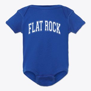 Flat Rock Middle School Varsity Arch Baby Onesie