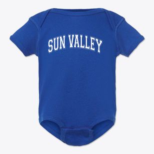 Sun Valley Middle School Varsity Arch Baby Onesie