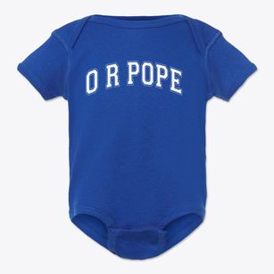 O R Pope Elementary School Varsity Arch Baby Onesie