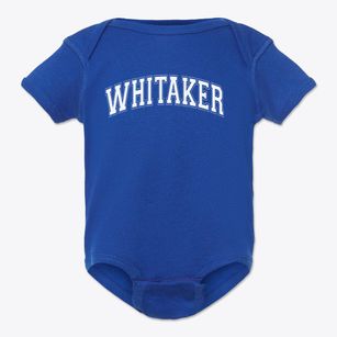 Whitaker Elementary School Varsity Arch Baby Onesie