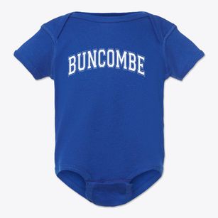 Buncombe Community School West Varsity Arch Baby Onesie