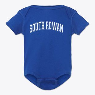 South Rowan High School Varsity Arch Baby Onesie