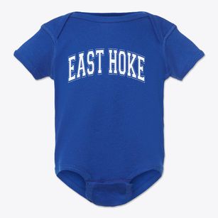 East Hoke Middle School Varsity Arch Baby Onesie