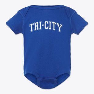 Tri-city Christian School Varsity Arch Baby Onesie