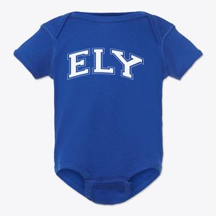 Ely Elementary School Varsity Arch Baby Onesie