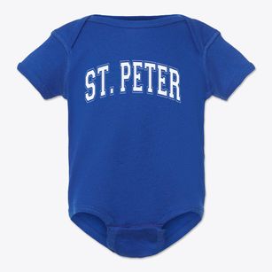 Saint Peter School Varsity Arch Baby Onesie