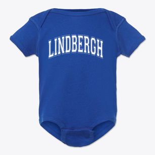 Lindbergh Elementary School Varsity Arch Baby Onesie