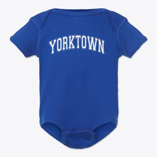 Yorktown Middle School Varsity Arch Baby Onesie