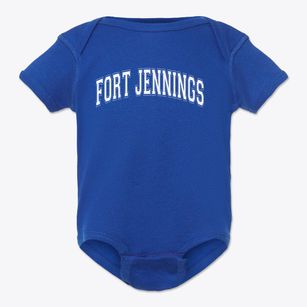 Fort Jennings High School Varsity Arch Baby Onesie