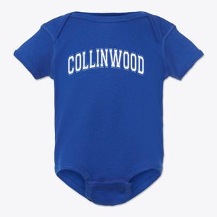 Collinwood Middle School Varsity Arch Baby Onesie