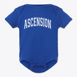 Ascension School Varsity Arch Baby Onesie