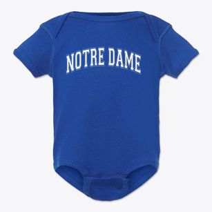 Notre Dame Academy Varsity Arch Baby Onesie