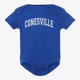 Conesville Elementary School Varsity Arch Baby Onesie