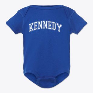 Kennedy Elementary School Varsity Arch Baby Onesie