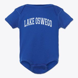 Lake Oswego High School Varsity Arch Baby Onesie