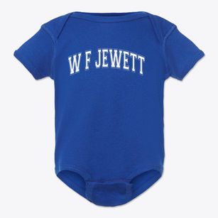 W F Jewett Middle School Varsity Arch Baby Onesie