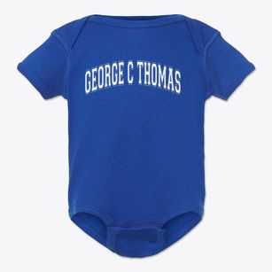 George C Thomas Middle School Varsity Arch Baby Onesie