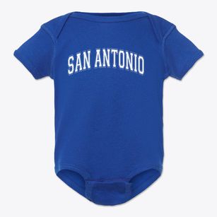San Antonio Technology Academy Varsity Arch Baby Onesie