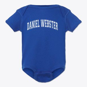 Daniel Webster Elementary School Varsity Arch Baby Onesie