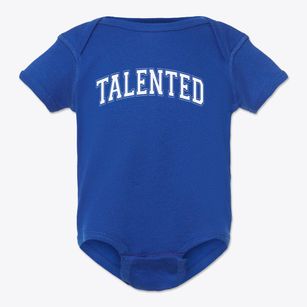 Talented & Gifted Magnet High School Varsity Arch Baby Onesie