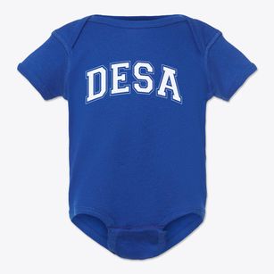 Dallas Environmental Science Academy Varsity Arch Baby Onesie