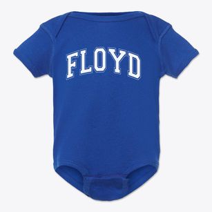 Floyd Elementary School Varsity Arch Baby Onesie
