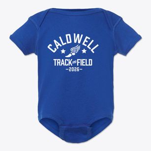 Caldwell Intermediate School Track and Field Baby Onesie