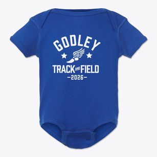 Godley Intermediate School Track and Field Baby Onesie