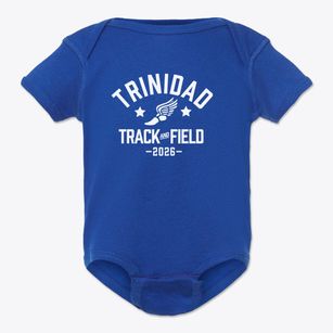 Trinidad School Track and Field Baby Onesie