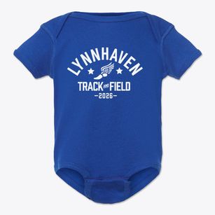 Lynnhaven Middle School Track and Field Baby Onesie