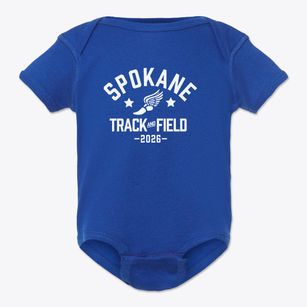 Spokane Christian Academy Track and Field Baby Onesie