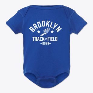Brooklyn Elementary School Track and Field Baby Onesie