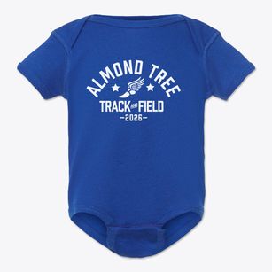 Almond Tree Middle School Track and Field Baby Onesie