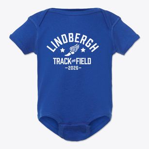Lindbergh Schweitzer School Track and Field Baby Onesie