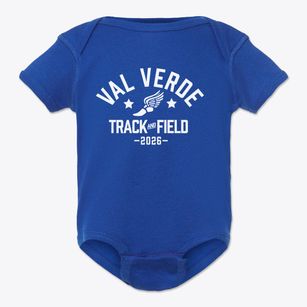 Val Verde Continuation High School Track and Field Baby Onesie