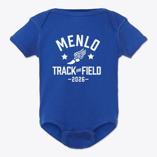 Menlo School Track and Field Baby Onesie