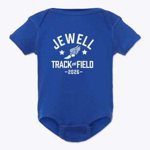 Jewell Elementary School Track and Field Baby Onesie
