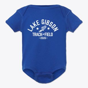 Lake Gibson High School Track and Field Baby Onesie