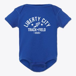 Liberty City Elementary School Track and Field Baby Onesie