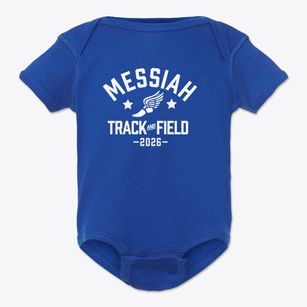 Messiah Lutheran School Track and Field Baby Onesie
