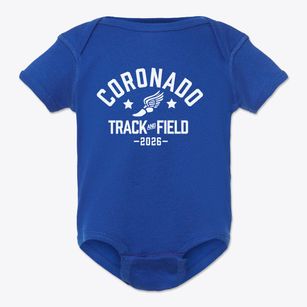 Coronado Elementary School Track and Field Baby Onesie