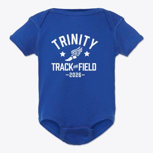 Trinity Lutheran School Track and Field Baby Onesie