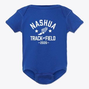Nashua Elementary School Track and Field Baby Onesie