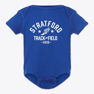 Stratford Elementary School Track and Field Baby Onesie