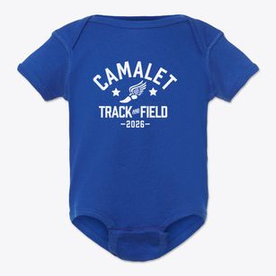 Camalet Charter School Track and Field Baby Onesie