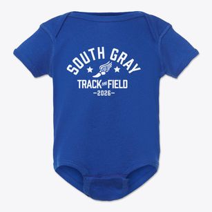South Gray High School Track and Field Baby Onesie