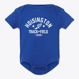 Hoisington Middle School Track and Field Baby Onesie
