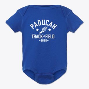 Paducah Middle School Track and Field Baby Onesie