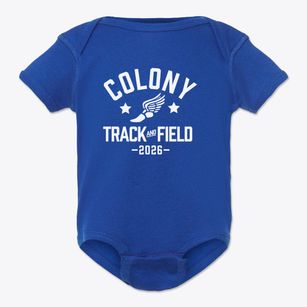 Colony Elementary School Track and Field Baby Onesie