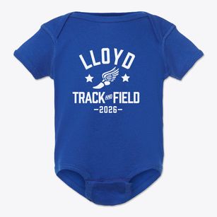 Lloyd High School Track and Field Baby Onesie